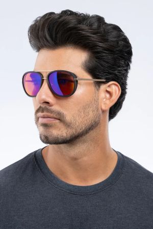 GUNNAR Dume Computer Glasses - Gold - Amber Max