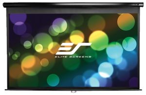 Екран Elite Screen M92UWH Manual, 92" (16:9), 203.7 x 114.6 cm, Black