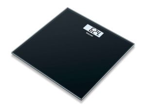 Везна Beurer GS 10 Glass bathroom scale  black; Automatic switch-off, overload indicator; 180 kg / 100 g