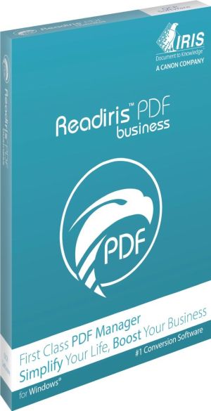 Софтуер Readiris PDF 22 Business 1 Lic WIN -ESD електронен лиценз