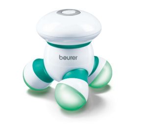 Масажор Beurer MG 16 mini massager; Vibration massage; Use for back, neck, arms and legs; LED light; green