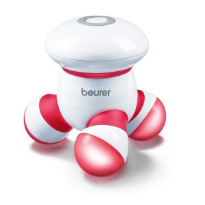 Масажор Beurer MG 16 mini massager; Vibration massage; Use for back, neck, arms and legs; LED light; red