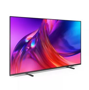 Television Philips 55PUS8518/12, 55" THE ONE, UHD 4K LED, 120Hz, 3840x2160, DVB-T/T2/T2-HD/C/S/S2, Ambilight 3, HDR10+, HLG, Google TV, Dolby Vision, Atmos, Quad Core P5 Perfec with Al, 16GB, VRR, HDMI, 2xUSB, Cl+, WCG 90% DCI/P3, 802.11ac, Lan, 20W RMS, 