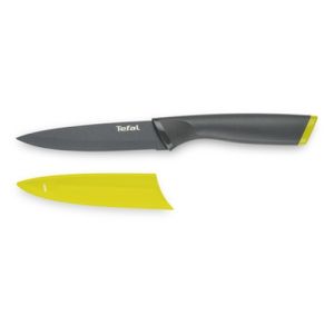 Knife Tefal K1220704, Fresh Kitchen Utility knife + cover 12 cm