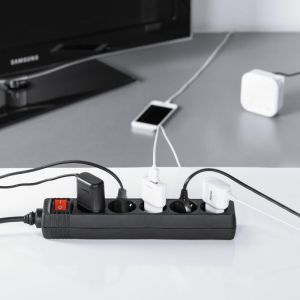 Hama Power Strip, 5-Way, 1.4 m, 137267