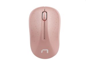 Mouse Natec Mouse Toucan Wireless 1600 DPI Optical Pink-White