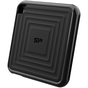 Silicon Power PC60 1TB Portable SSD SATAIII USB 3.2 Gen2 (Type-C) Portable SSD, R/W: up to 540MB/s; 500MB/s, Black, EAN: 4713436149965