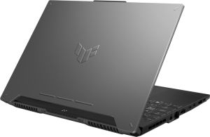 Лаптоп Asus TUF A15 FA507UV-LP014, AMD Ryzen 9 8945HS,15.6" FHD AG (1920x1080)144Hz, 16GB DDR5, 512 GB PCIe 4. RTX 4060 8GB GDDR6, Wi-Fi 6(802.11ax), Backlit Chiclet Keyboard 1-Zone RGB, No OS, Mecha Gray