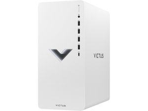 Настолен компютър Victus by HP Desktop TG02-2002nu 500W MT Ceramic White, Core i5-14400F(1.8Ghz, up to 4.7GHz/20MB/10C), 16GB 3200Mhz 2DIMM, 1TB PCIe SSD, NVIDIA GeForce RTX 4060 Ti 8GB, Wifi 6+BT, White Keyboard and HP Mouse 310, Free DOS, 2Y Warranty