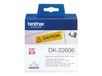 BROTHER P-Touch DK-22606 yellow continuous length film 62mm x 15.24m
