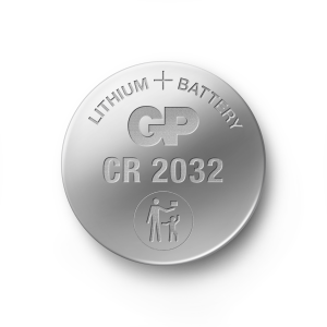 Lithium Button Battery GP  CR2032 3V 5 pcs in blister / price for 1 battery/ GP