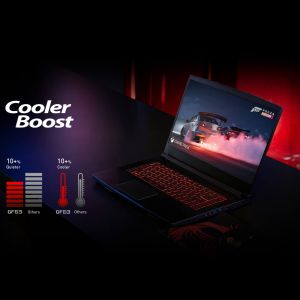 Laptop MSI Thin GF63 12UC, i5-12450H (8C/12T, 12 MB, up to 4.40 GHz), 15.6" FHD (1920x1080), 144Hz, IPS-Level, RTX 3050 4GB GDDR6, 8GB DDR4 (3200MHz), 512GB NVMe PCIe SSD Gen4x4, Red Backlit Gaming Keyboard, NO OS, Black