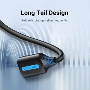 Vention Кабел USB 3.0  Extension AM / AF - 2.0M Black - CBHBH