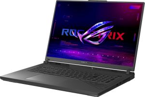 Laptop Asus ROG Strix G18 G814JIR-N6002, Intel i9 14900HX 2.2 GHz (36MB Cache, up to 5.8 GHz, 24 cores, 32 Threads), QHD+ 16:10 (2560 x 1600, WQXGA) 240Hz, 32GB DDR5, 1TB PCIe4. RTX 4070 8GB DDR6, WiFi 6, RGB Per-Key Kbd, No OS, Eclipse Gray