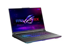 Laptop Asus ROG Strix G16 G614JU-N3136, Intel i7-13650HX 2.6 GHz, 16" FHD+ 16:10 (1920 x 1200, WUXGA) 165HZ, 16GB DDR5 4800MHz (2x8GB), 512GB PCIe4. RTX4050 6GB GDDR6, Wi-Fi 6E( 802.11ax), Backlit Chiclet Keyboard 4-Zone RGB, NO OS, Eclipse Gray