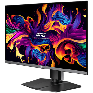 MSI MPG 271QRX QD-OLED Gaming Monitor, 27" 360Hz, WQHD (2560x1440) 16:9, QD-OLED Anti-Reflection, 0.03ms, 250nits, 1500000:1, 178°/178°, AMD FreeSync Premium Pro, Adjustable Stand , 1x DP, 2x HDMI, 1xType-C, 3x USB, 1xHeadphone out, 3Y Warranty