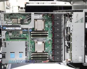 HP ProLiant DL360p Gen8, Intel Xeon 6-Core E5, 32GB RDIMM DDR3, NO HDD SAS 2.5", Rack Mount 1U, Grade A