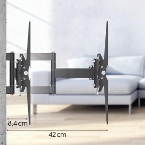 Hama FULLMOTION TV Wall Bracket, 32"-84", 118126