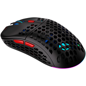 Endorfy LIX Plus Wireless Gaming Mouse, PIXART PAW3370 Optical Gaming Sensor, 19000DPI, 69G Lightweight design, KAILH GM 8.0 Switches, 1.6M Paracord Cable, PTFE Skates, ARGB lights, 2 Year Warranty