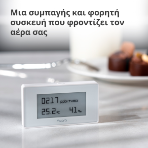 Aqara TVOC Air Quality Monitor: Model No: AAQS-S01; SKU: AS029GLW02