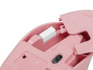 Мишка Natec Mouse Stork Wireless 1600DPI Optical, Pink