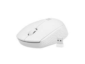 Mouse Natec Mouse Stork Wireless 1600DPI Optical, White