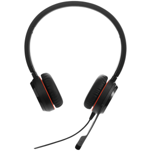 JABRA Evolve 30 II MS stereo Headset on-ear wired USB 3.5 mm jack Certified for Skype for Business