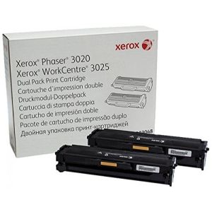 XEROX 106R03048 Phaser 3020/WorkCentre 3025 dwupak print cartridge 2x1500 stron