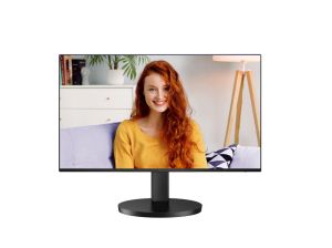 Монитор AOC 24B3CF2, 23.8" IPS WLED, 1920x1080@100Hz, 4ms GtG, 1ms MPRT, 250cd m/2, 1300:1, 20M:1 DCR, Adaptive Sync, FlickerFree, Low Blue Light., 2Wx2, Tilt, Height Adjust, HDMI, USB hub