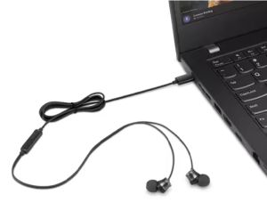 Lenovo USB-C Wired In-Ear Headphones