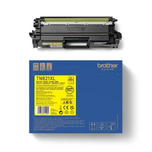 Консуматив Brother TN-821XLY Yellow Toner Cartridge High Yield