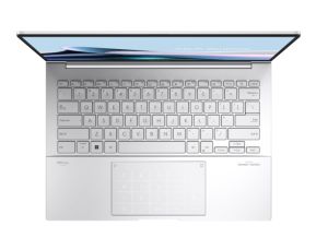 Лаптоп Asus Zenbook UX3405MA-PP288W, INTEL ULTRA 9 185H,14."OLED ,WQXGA+(WQ+) 2880X1800 16:10, DDR5 16GB(ON BD.), 1TB PCIEG4 SSD, Intel Art Graphics, Widnows 11, Silver