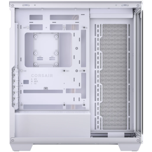 Turn mediu din sticlă temperată Corsair 3500X, alb, EAN: 0840006686040