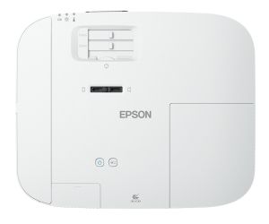 Мултимедиен проектор Epson EH-TW6250 Home Cinema, 4K Pro UHD, HDR10 16:9, Full HD 1080p, 240Hz, 2800 lumens, 35000 : 1, WLAN, HDMIx2, USB, Android TV, 24 Months + Sunne Ceiling Projector Bracket Mount Ceiling Mount 74-114cm, White