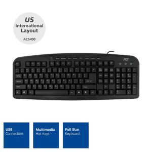 ACT Keyboard USB (Qwerty/US layout)