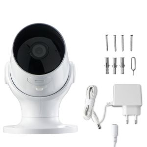 Hama Surveillance Camera, WLAN Outdoor Camera, Recording, Night Vision, 1080p, 176645