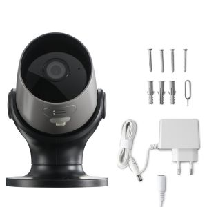 Hama Surveillance Camera, WLAN, for Outdoors, without Hub, Night Vision, 1080p, 176646