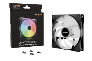 be quiet! Fan 140mm - LIGHT WINGS LX 140mm PWM high-speed