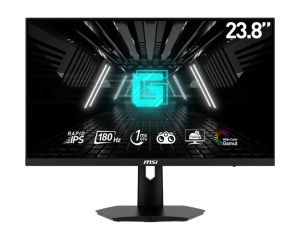 Монитор MSI G244F E2, 23.8", 1ms, 180Hz, Rapid IPS, 1920x1080, FLAT, Adaptive-Sync, Anti-glare, Anti-Flicker, Less Blue Light, Night Vision, CONSOLE MODE, 300 nits, 1000:1, 2x HDMI, 1x DP, 1x Earphone out, Tilt, VESA 75, Frameless, 9S6-3BB4CH-035