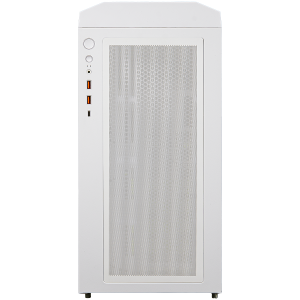 COUGAR | Uniface RGB White | PC Case | Mid Tower / Mesh Front Panel / 4 x 120mm ARGB Fans / TG Left Panel / White