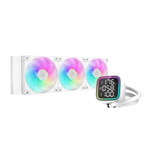 DeepCool водно охлаждане Water Cooling LD360 WH - LED Display, A-RGB