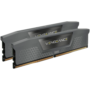 Corsair DDR5, 5600MT/s 32GB 2x16GB DIMM, Unbuffered, 40-40-40-77, Std PMIC, XMP 3.0, VENGEANCE DDR5 Black Heatspreader, Black PCB, 1.25V