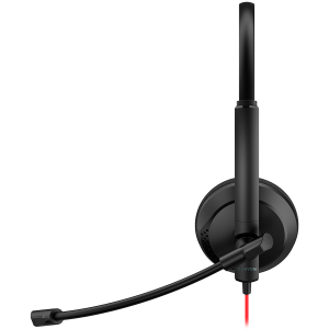 CANYON PC headset HS-07 PC Mic 3.5/USB Flat 2.8m Black