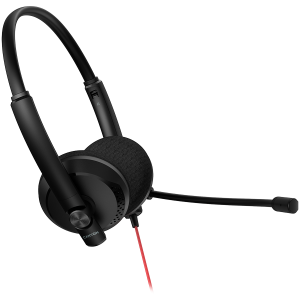 CANYON PC headset HS-07 PC Mic 3.5/USB Flat 2.8m Black