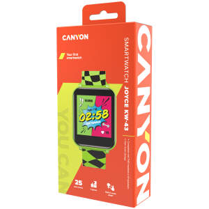 CANYON kids watch Joyce KW-43 DUAL BT Music Green