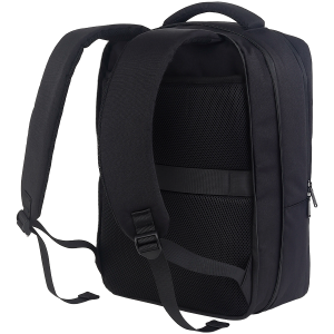 CANYON BPE-5, Laptop backpack for 15.6 inch, Product spec/size(mm): 400MM x300MM x 120MM(+60MM), Black, EXTERIOR materials:100% Polyester, Inner materials:100% Polyestermax weight (KGS): 12kg