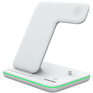 CANYON wireless charger WS-302 15W 3in1 White