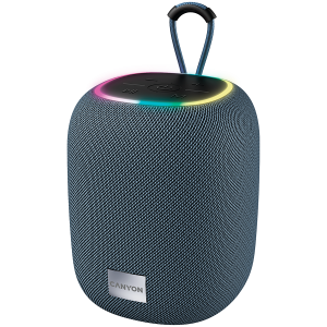 CANYON BSP-8, Bluetooth Speaker, BT V5.2, BLUETRUM AB5362B, TF card support, Type-C USB port, 1800mAh polymer battery, Max Power 10W, Grey, cable length 0.50m, 110*110*135mm, 0.57kg