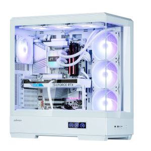 Zalman кутия Case ATX - P50 DS White - Digital Display, Addressable RGB