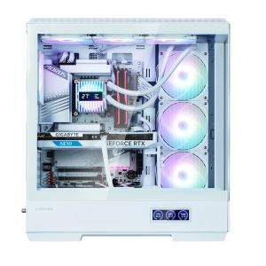 Zalman кутия Case ATX - P50 DS White - Digital Display, Addressable RGB